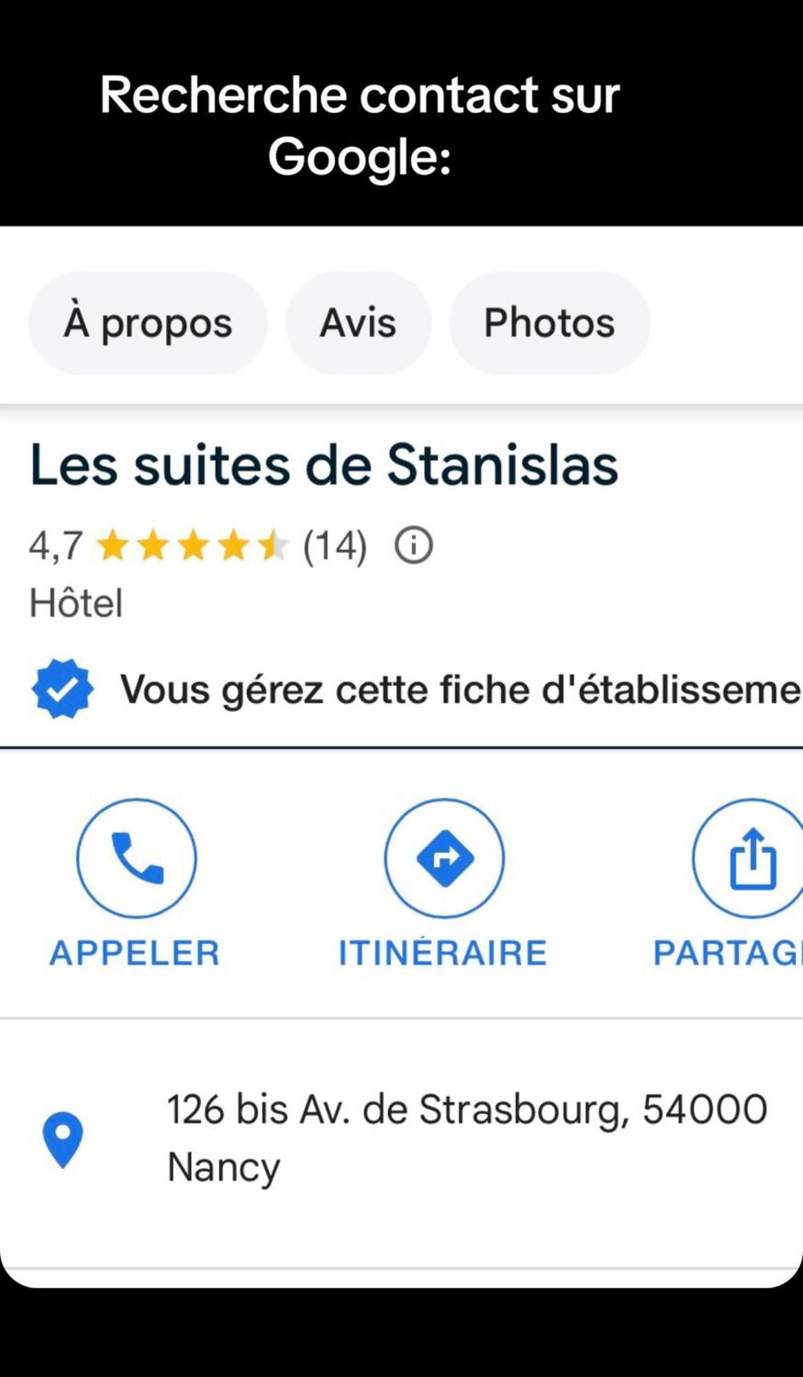 Les Suites De Stanislas Jacuzzi & Spa Νανσύ Εξωτερικό φωτογραφία